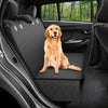 Dog Car Rear Back Seat Mat With Zipper And Pocket For Travel