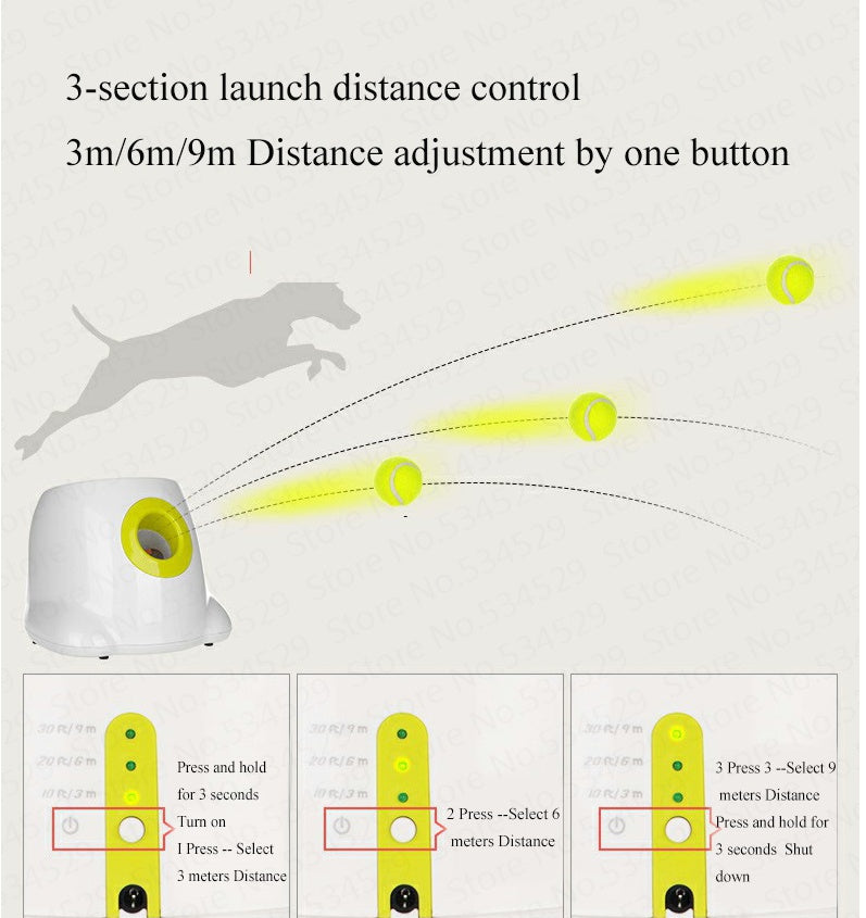 Automatic Interactive Ball Launcher